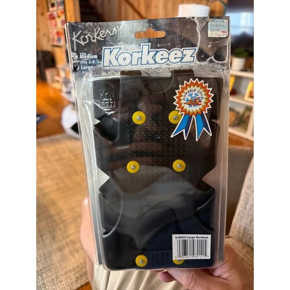 Korkeez slip over shoe traction Men